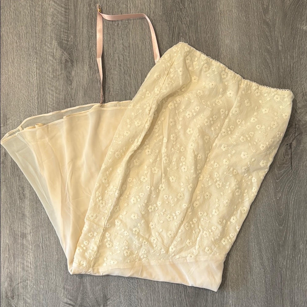 House Of CB Cream Skirt